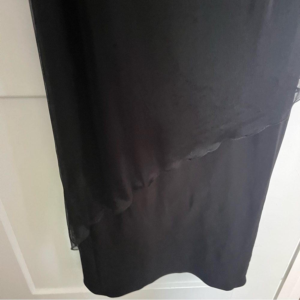 Vintage Courtisane France Designer Old Hollywood Glamour Elegant Dress Gown - Picture 8 of 10